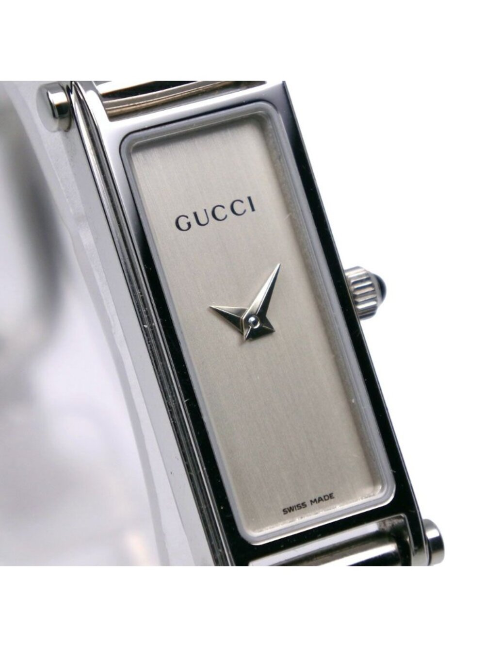 ★SOLD★ Gucci Stainless Steel Quartz Analog Display Silver Dial Watch - Picture 3 of 8